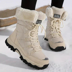 Clementine | Women's Faux Fur Waterproof Snow Boots