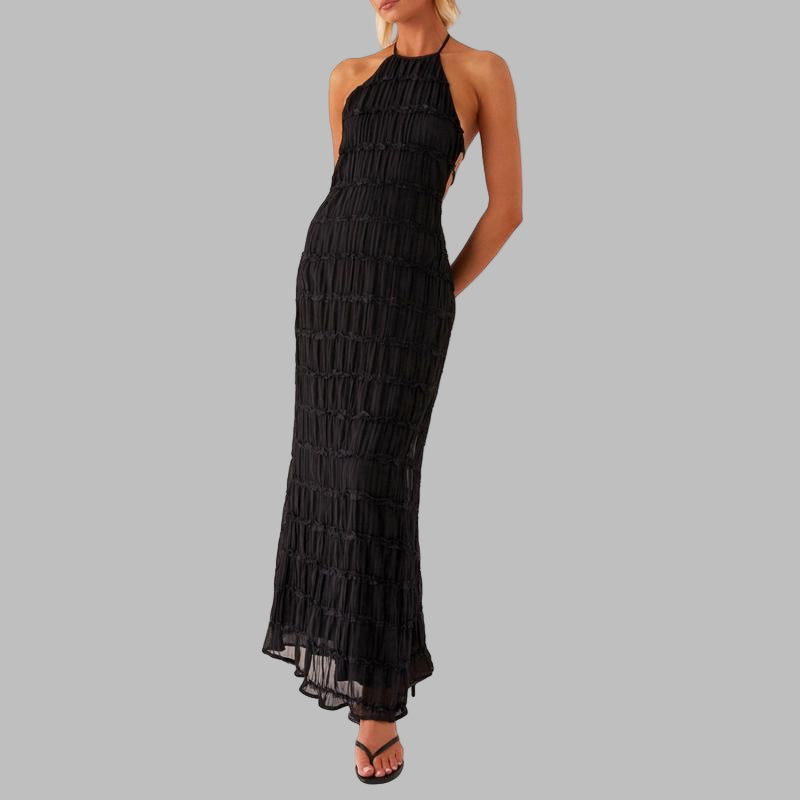 Lunet™ | Elegant Sleeveless Backless Bodycon Maxi Dress