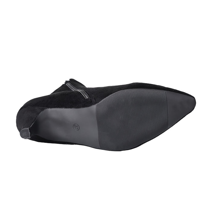 Women's Plush Lined Kitten Heel Boots