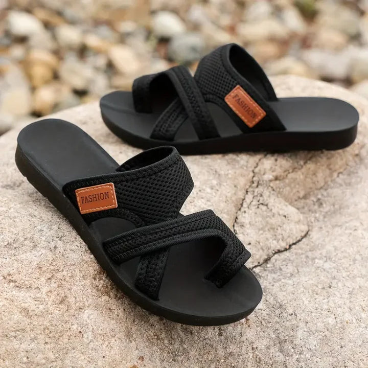 Shelby | Cross-Strap Comfort Sandal