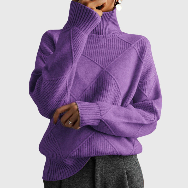 Ruth women's soft turtleneck sweater - photo 8