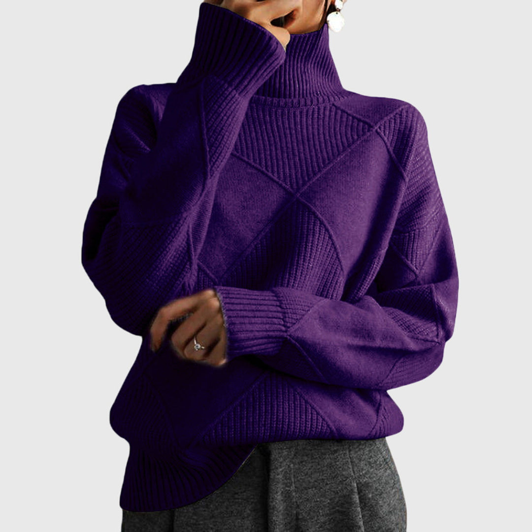 Ruth women's soft turtleneck sweater - photo 18