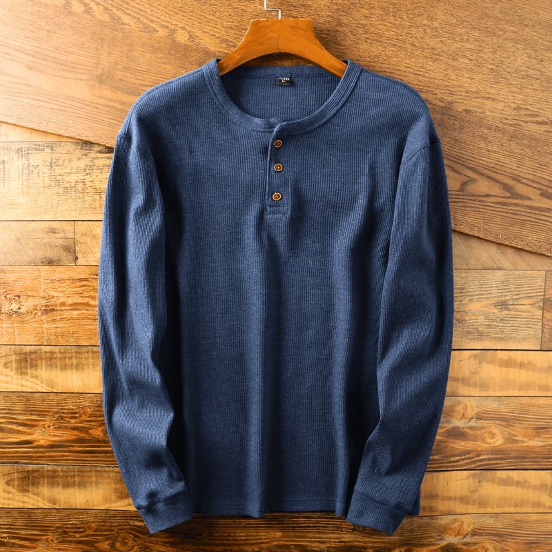 Humphrey men's soft henley shirt - photo 8