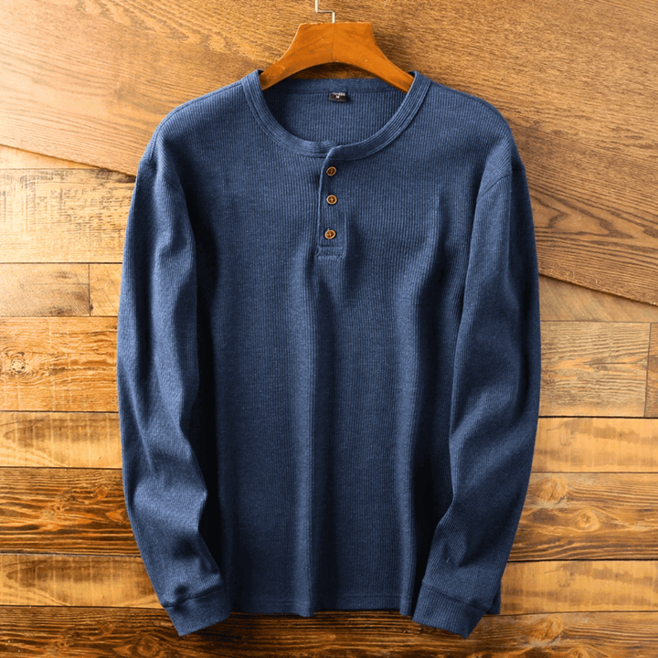 Humphrey men's soft henley shirt - photo 8