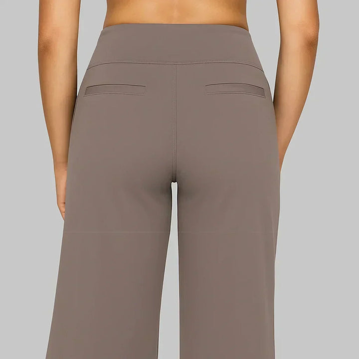 Women's High Waist Long Gaucho Pants