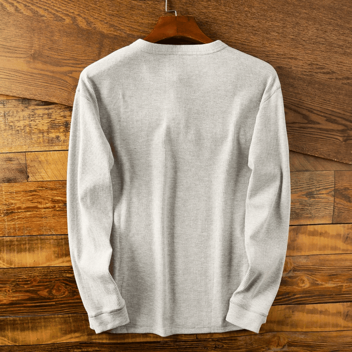 Humphrey men's soft henley shirt - photo 4
