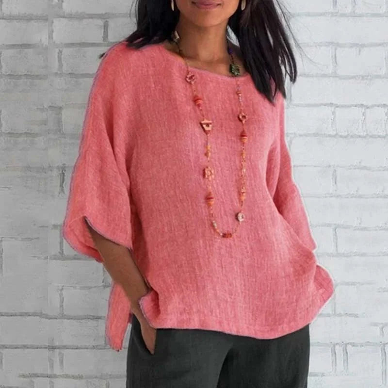 Ffion | Round-Neck Top