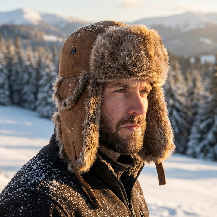 Men's Faux Fur Cotton Ushanka