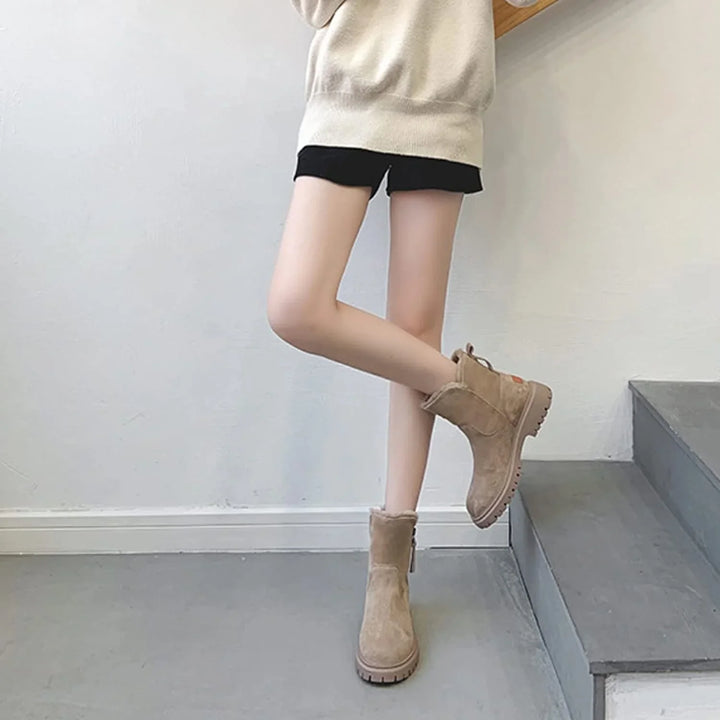 Women's Fur Lined Winter Ankle Boots Women