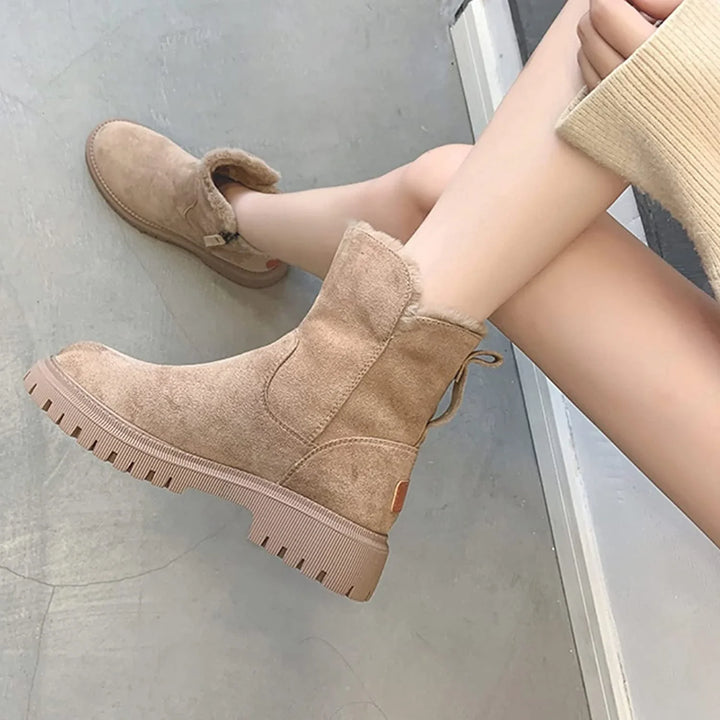 Women's Fur Lined Winter Ankle Boots Women
