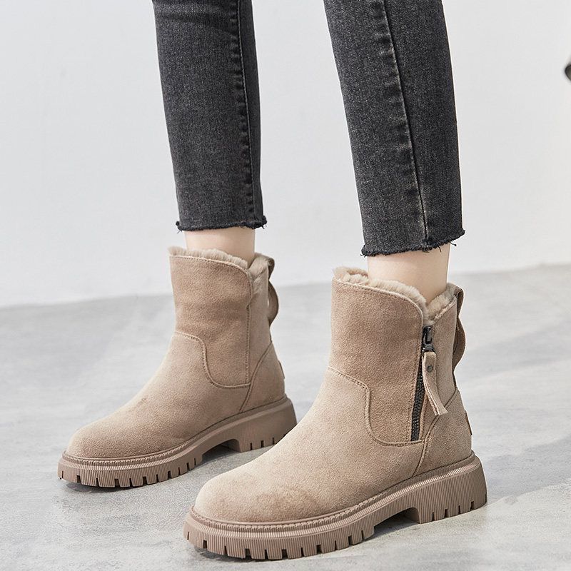 Women's Fur Lined Winter Ankle Boots Women