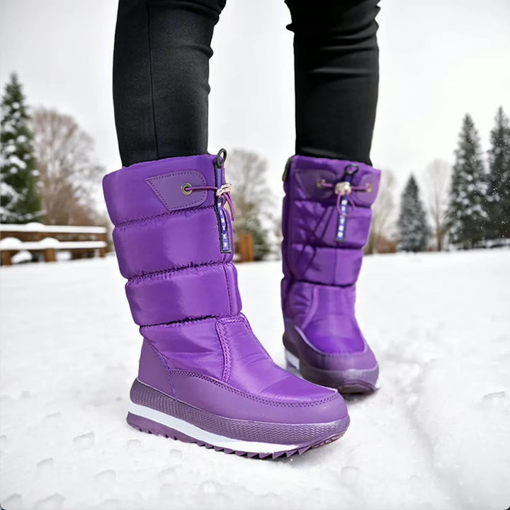 Women's Waterproof Insulated Winter Boots Women - Purple