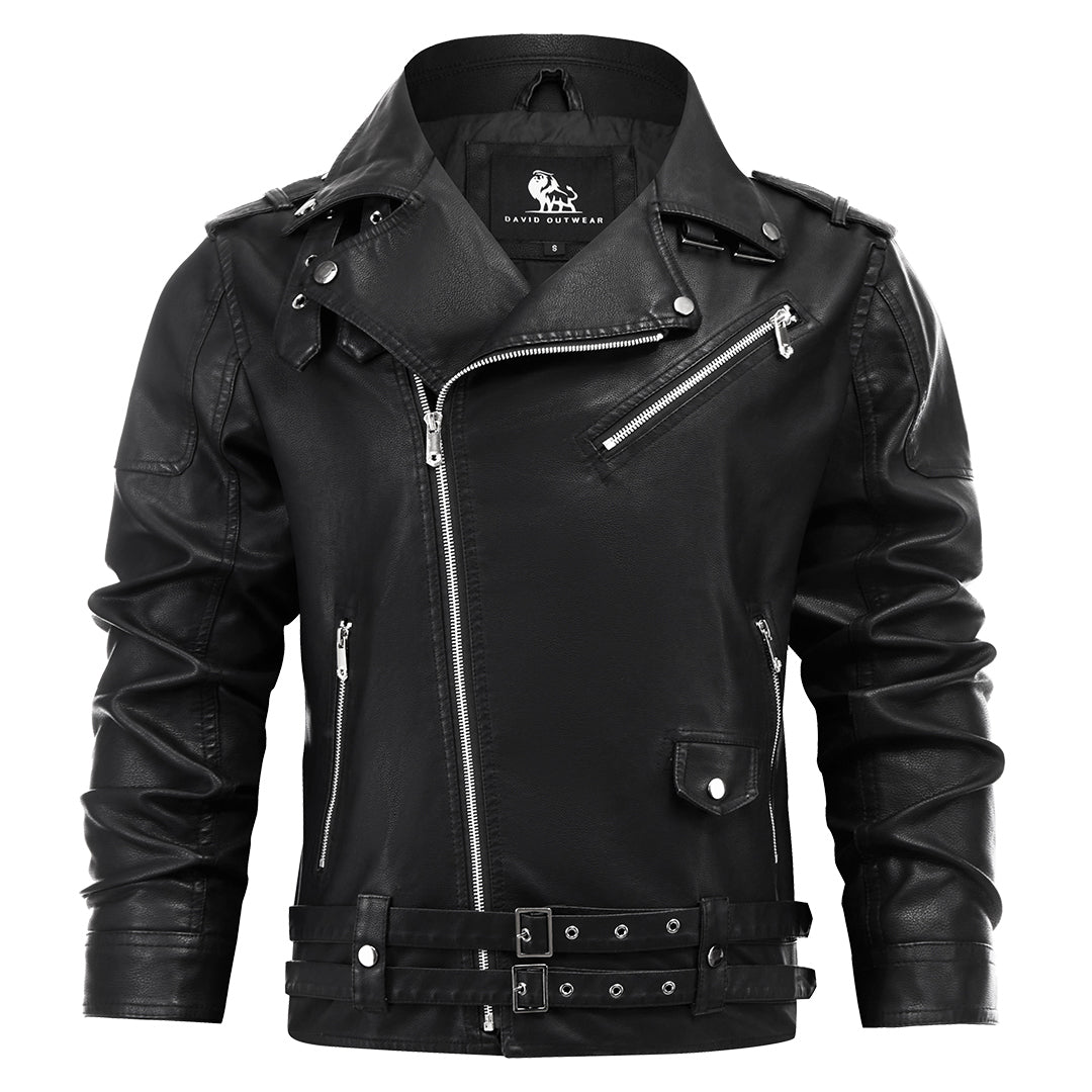 Vincent | Classic Leather Moto Jacket