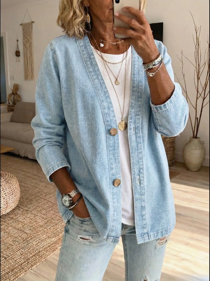 Aglaé | Relaxed Button-Front Jacket