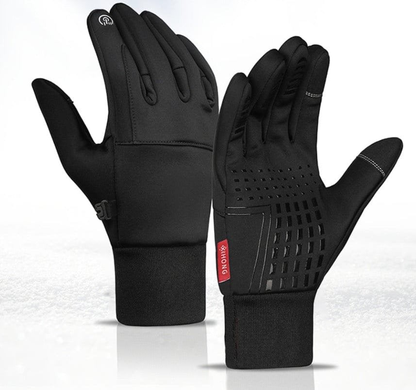 Women's Casual Warm Insulated Winter Gloves - Black