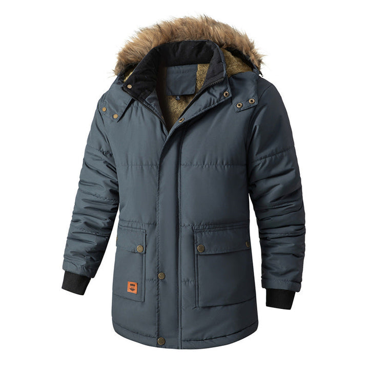 Men's Chic Hooded Puffer Insulated Winter Jacket
