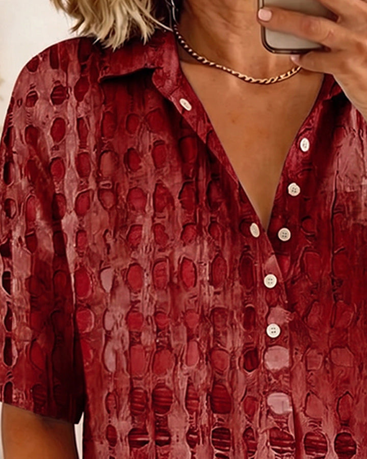 Prudence | Elegant Collar Blouse