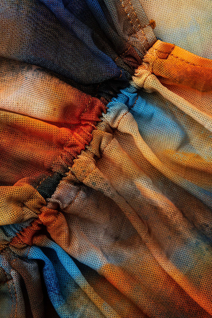 Sienna | Watercolour Wrap Swimsuit & Sarong Set