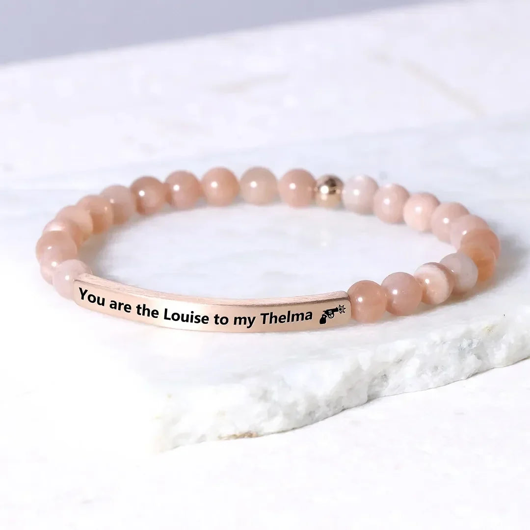 Women's Engraved Love Friendship Bracelets