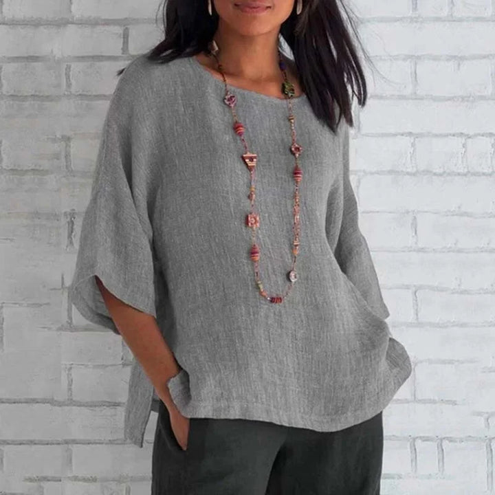 Ffion | Round-Neck Top