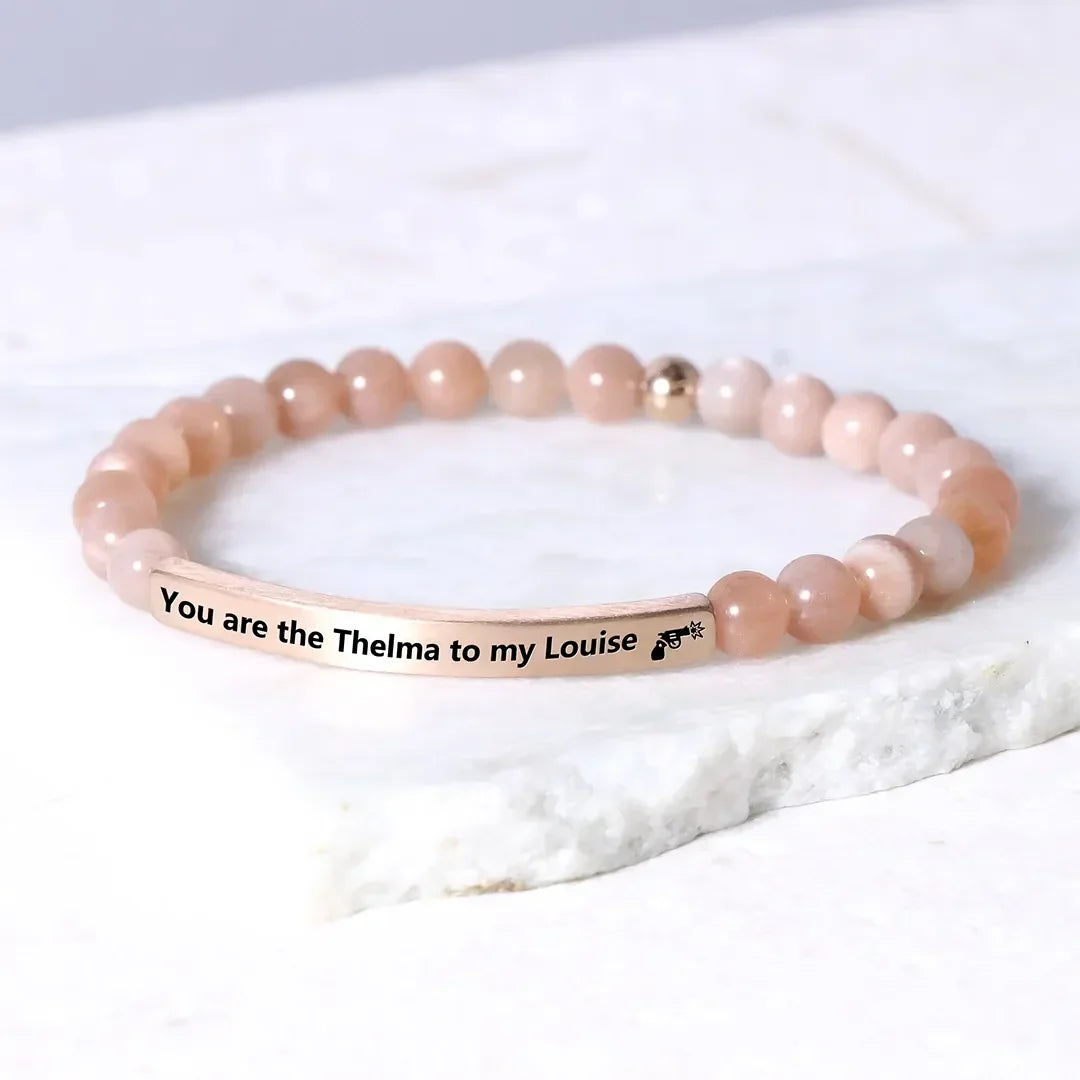 Women's Engraved Love Friendship Bracelets