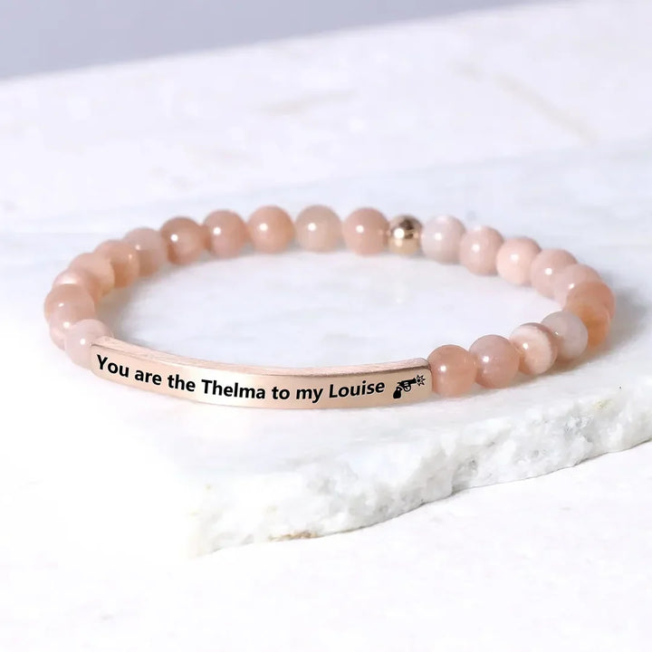 Women's Engraved Love Friendship Bracelets