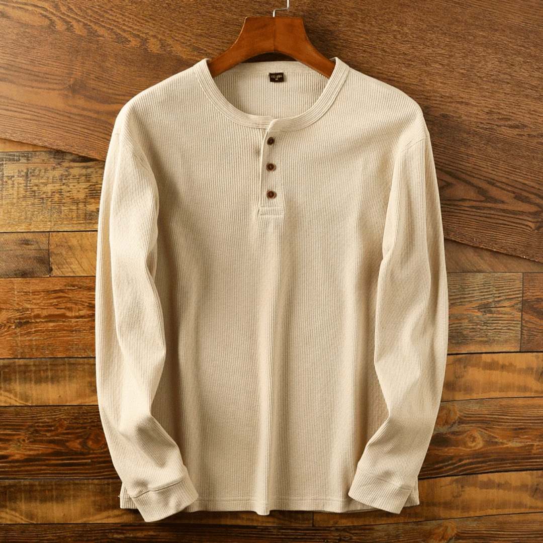 Humphrey men's soft henley shirt - photo 7