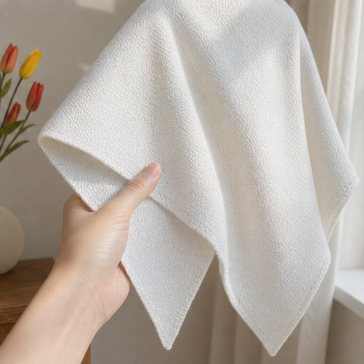 Women's Wool Knit Neck Triangle Scarf