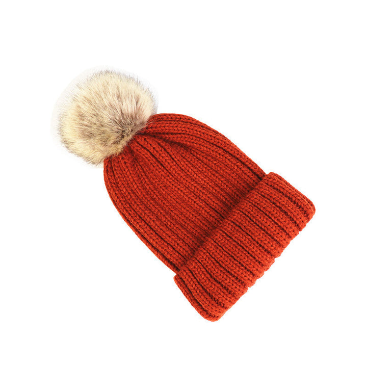 Women's Classic Pom Crochet Beanie