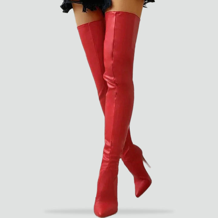 Iolanthe women's stiletto heel knee high boots - photo 1