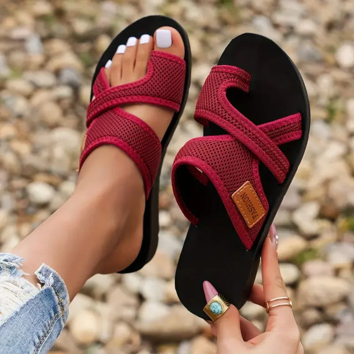 Shelby | Cross-Strap Comfort Sandal