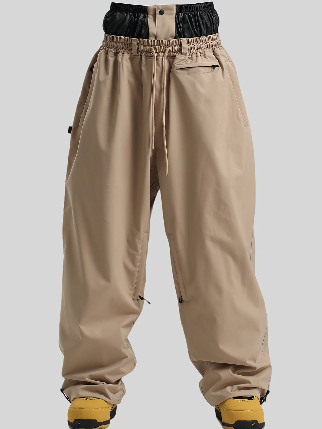 Men's Long Winter Baggy Ski Pants