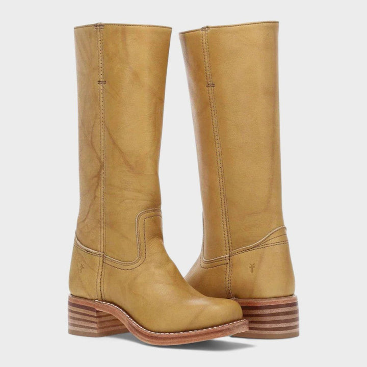 Bethan women's western block heel knee high boots - photo 4