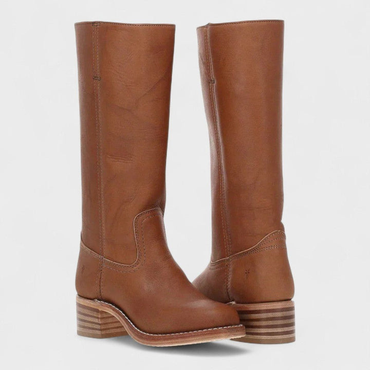 Bethan women's western block heel knee high boots - photo 5