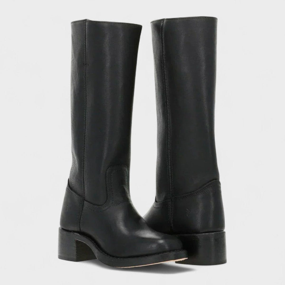 Bethan women's western block heel knee high boots - photo 2