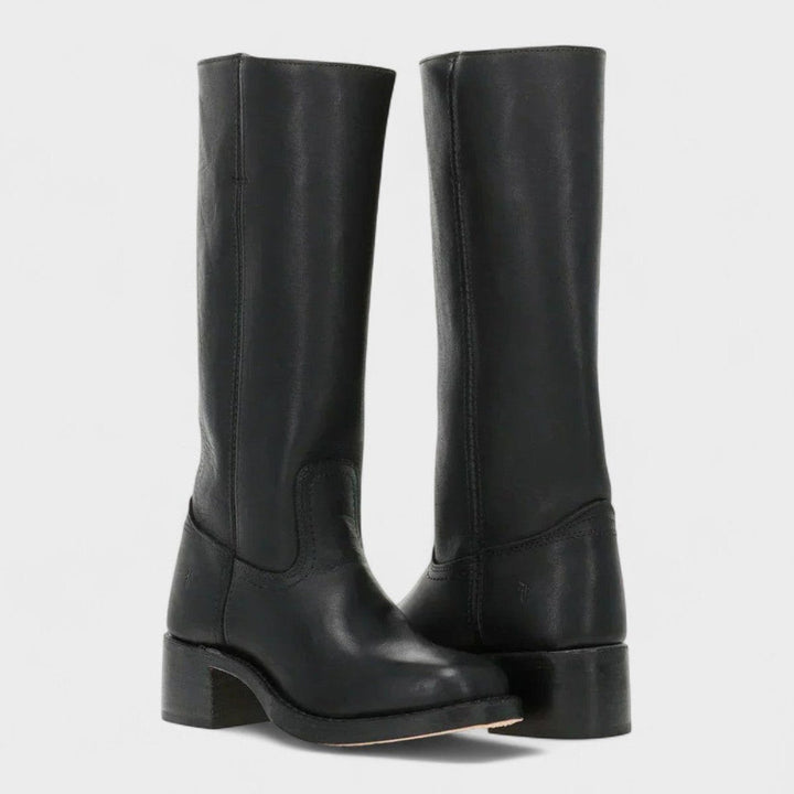 Bethan women's western block heel knee high boots - photo 2