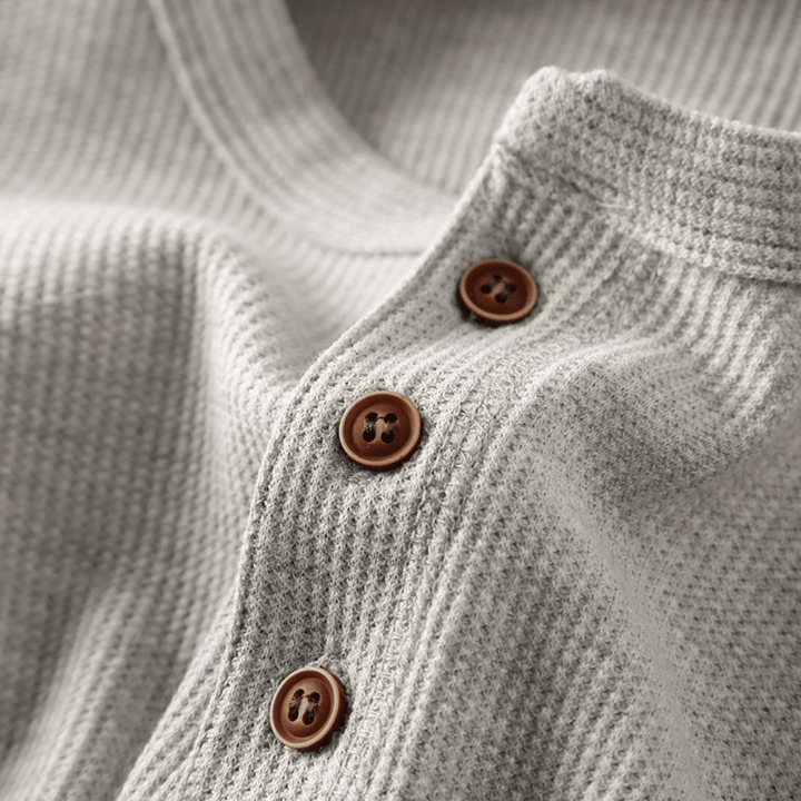 Humphrey men's soft henley shirt - photo 5