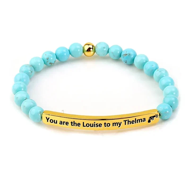 Women's Engraved Love Friendship Bracelets