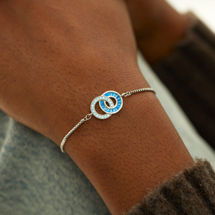 Women's Elegant Birthstone Friendship Bracelets