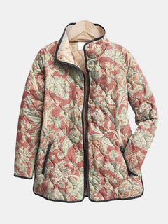 Naya | Vintage Floral Quilted Jacket