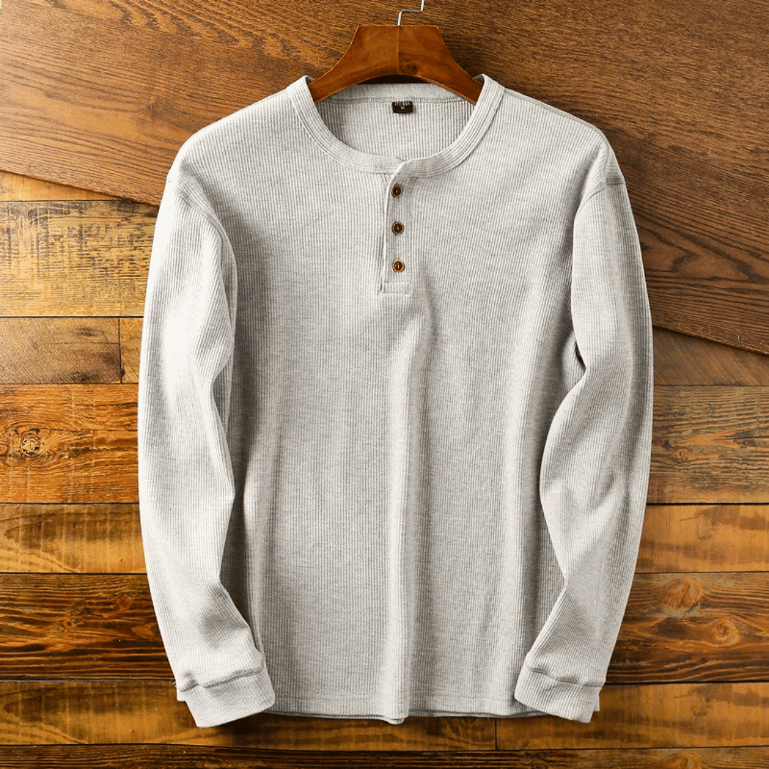 Humphrey men's soft henley shirt - photo 3
