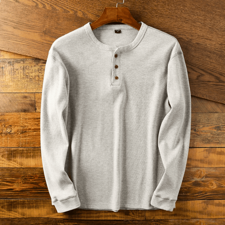 Humphrey men's soft henley shirt - photo 3
