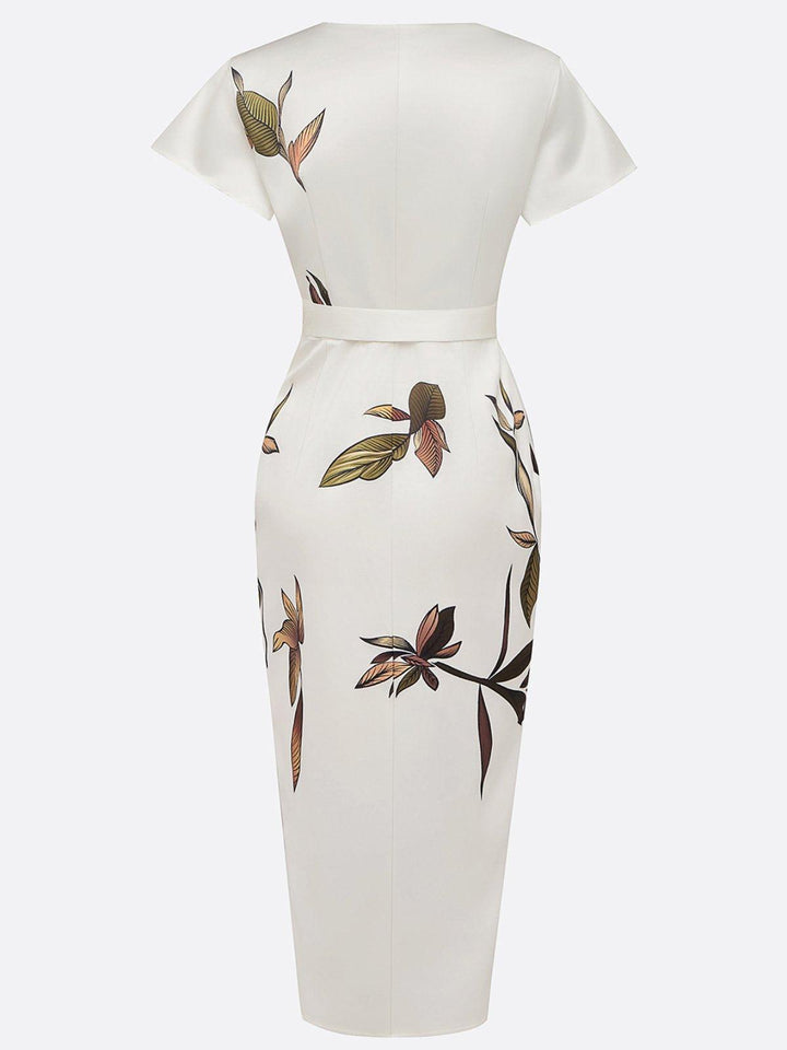 Imogen | Deep-V Wrap Dress