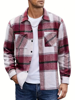Lionel | Men's Classic Fit Long Sleeve Overshirt