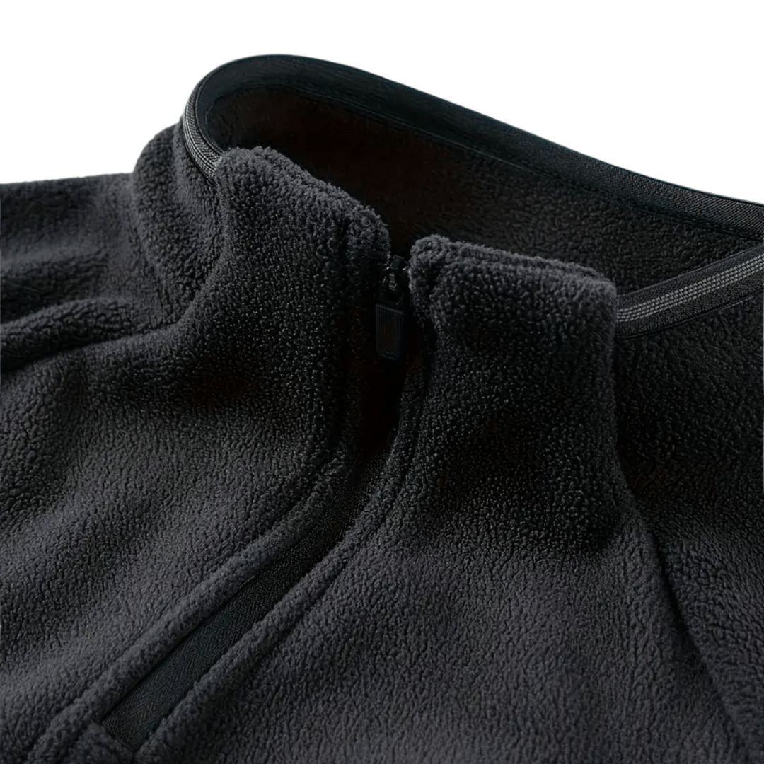 Men's Knit Fleece Quarter Zip Sweater