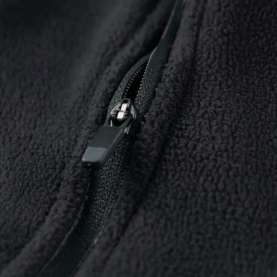 Men's Knit Fleece Quarter Zip Sweater