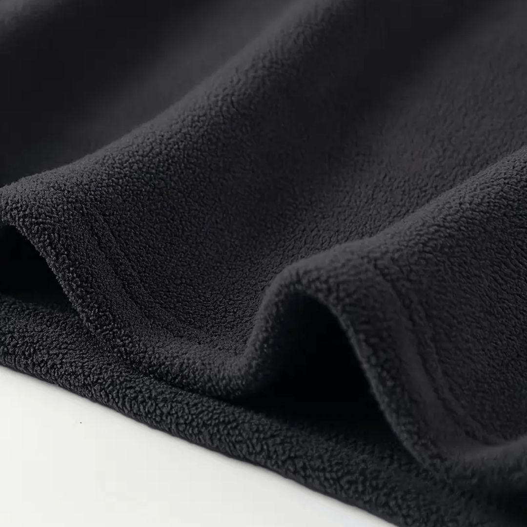 Men's Knit Fleece Quarter Zip Sweater