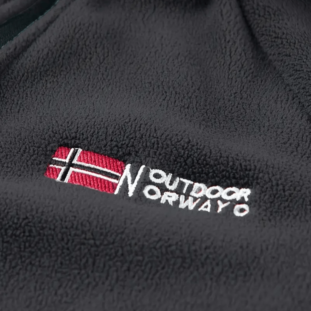 Men's Knit Fleece Quarter Zip Sweater
