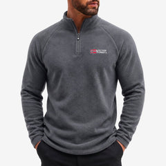 Xavier | Men's Knit Fleece Quarter Zip Sweater