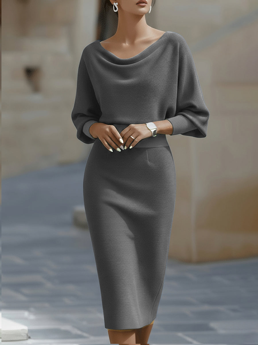 Rosée | Batwing Midi Dress